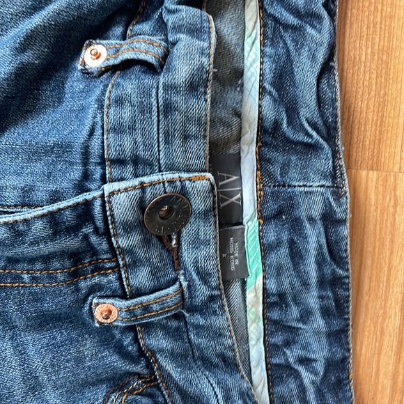 Ladies size 8 Armani exchange jeans - Picture 2 of 7
